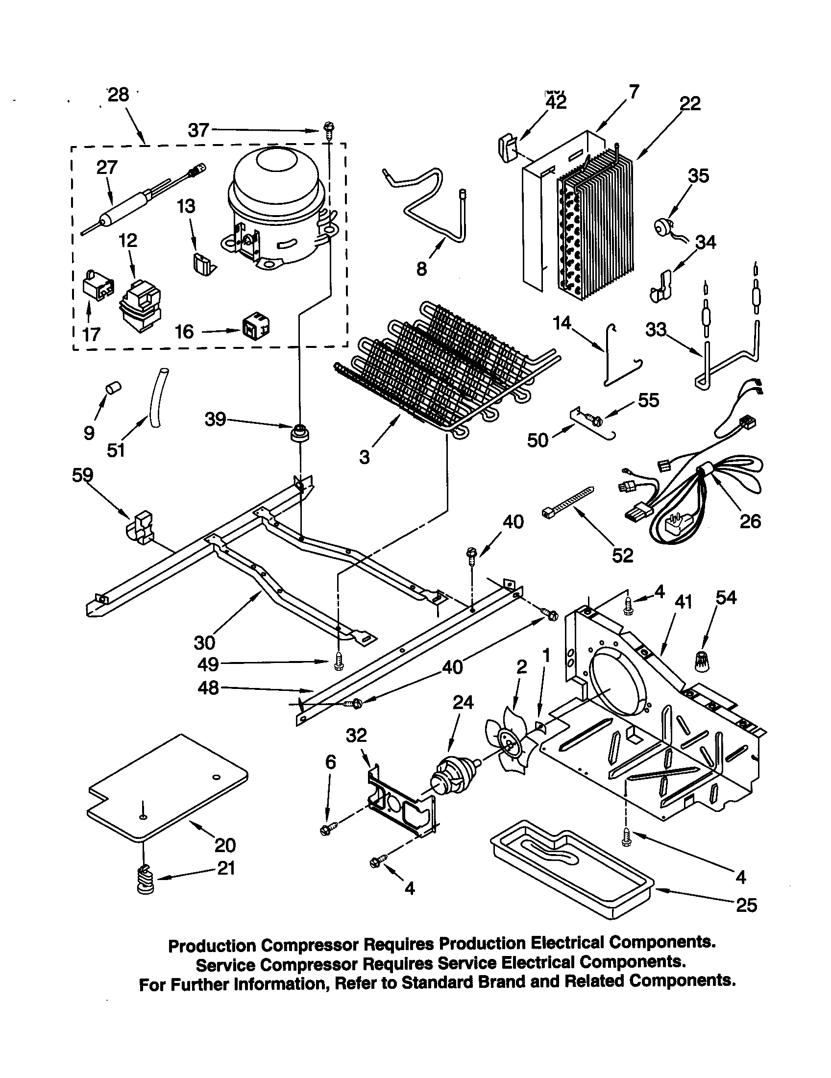 Kenmore 10648262894 unit diagram