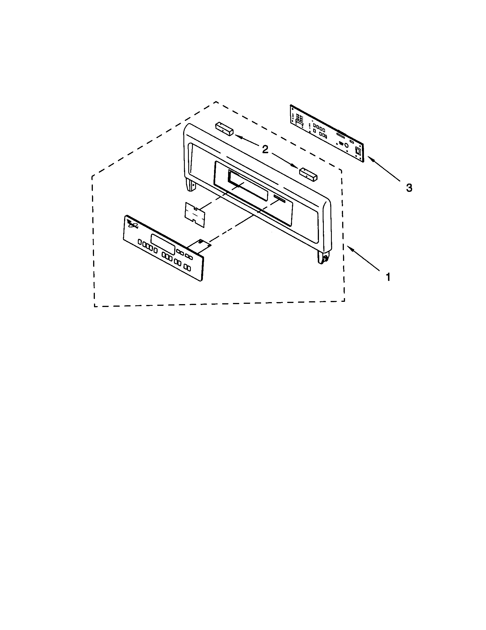 Whirlpool RBS245PDQ10 control panel diagram