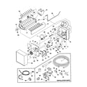 Frigidaire FRT22INLHC1 icemaker diagram