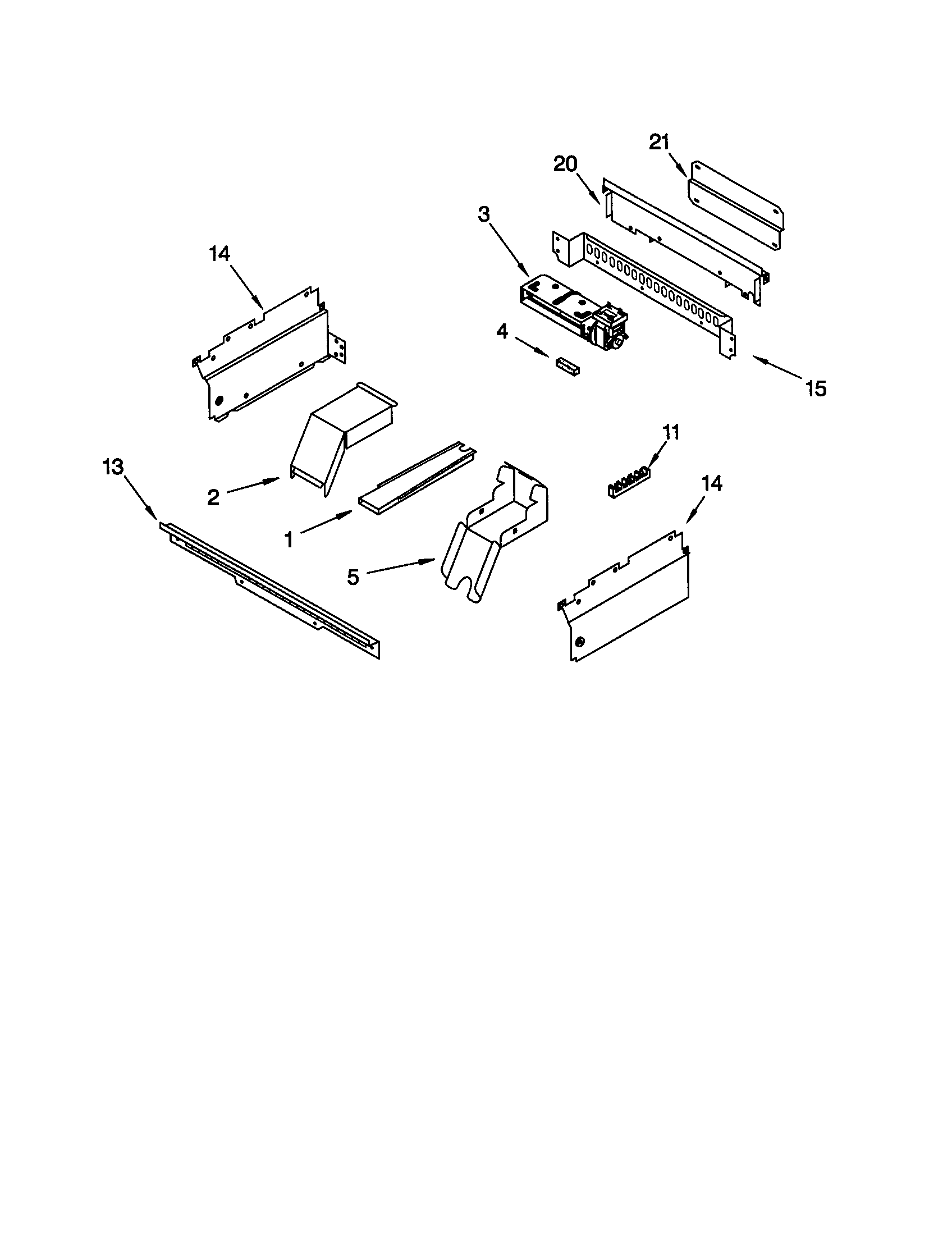 Whirlpool RS696PXGQ6 top venting diagram