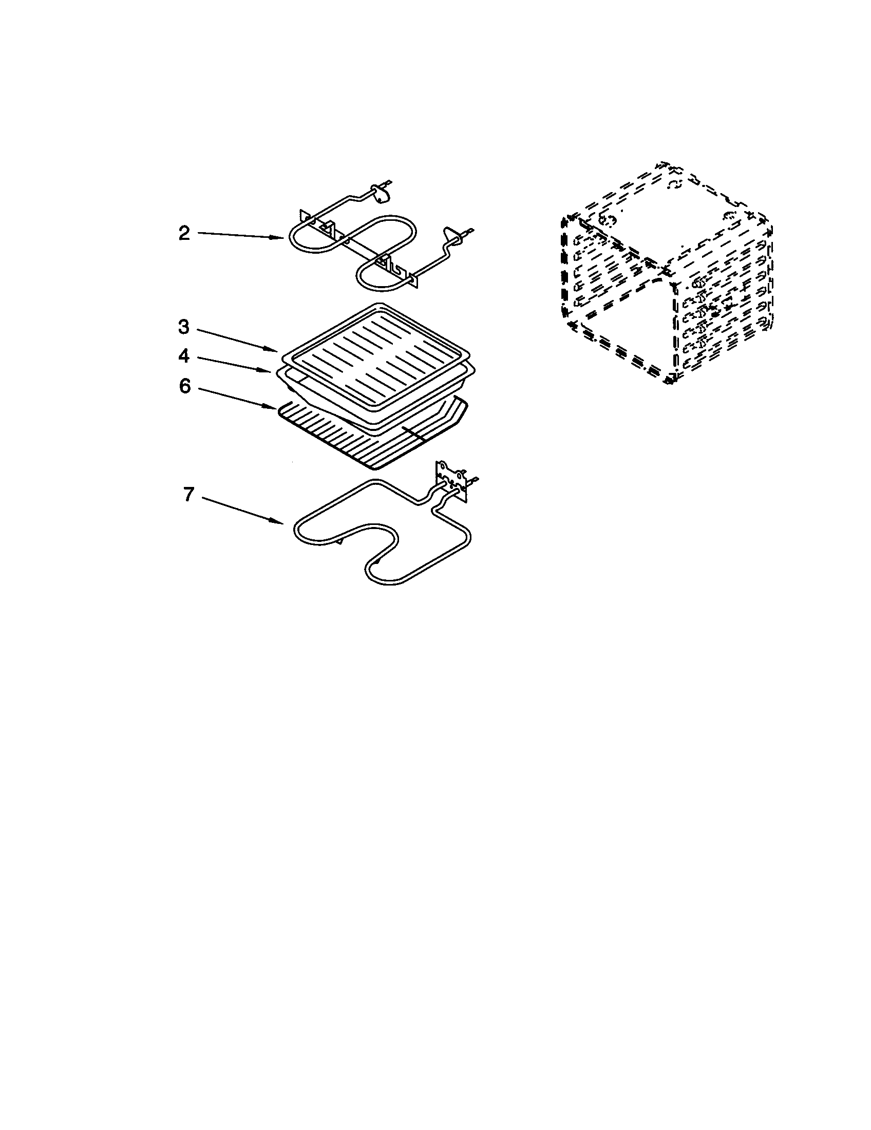 Whirlpool RS696PXGQ6 internal oven diagram