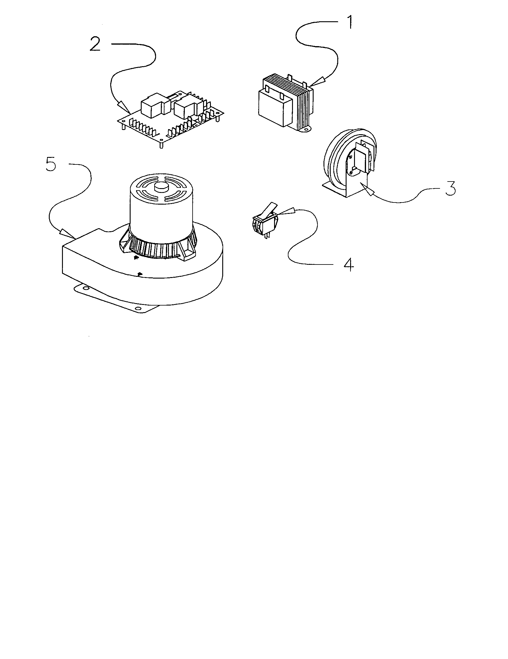 Goodman GUPX050-3B misc. electrical and hardware diagram