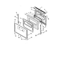 Whirlpool SF385PEGN6 door diagram