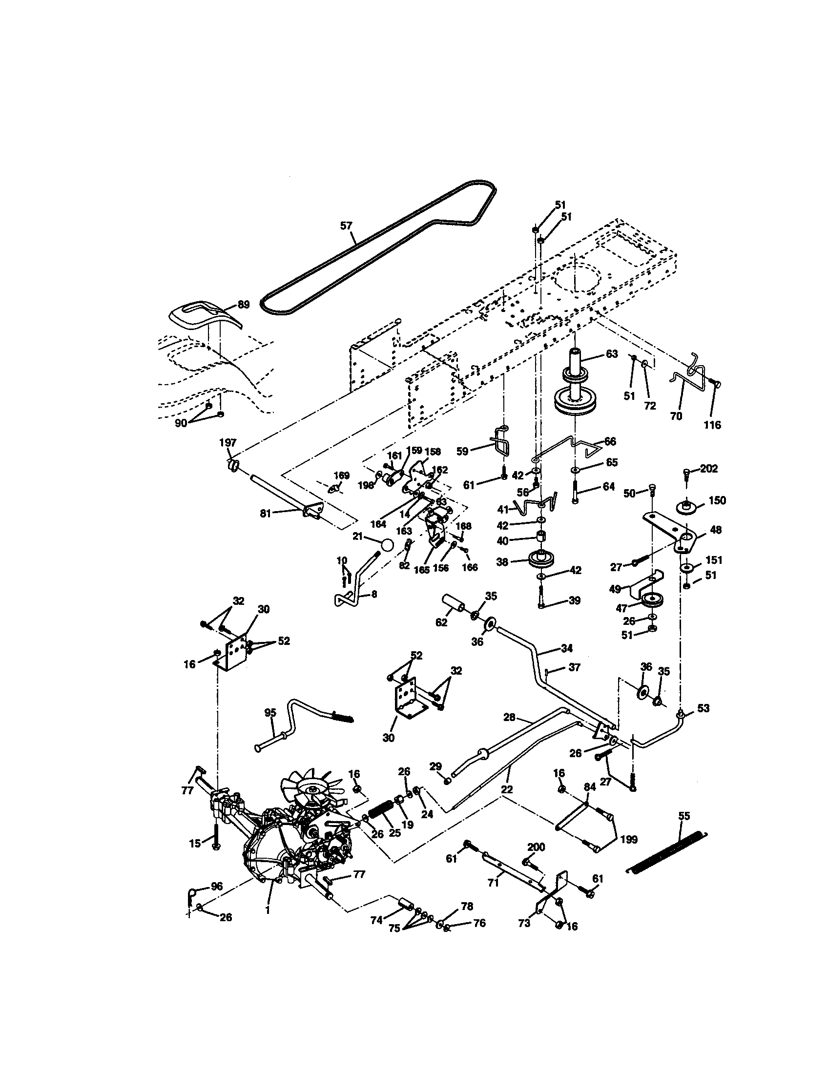 Craftsman 917271640 groud drive diagram