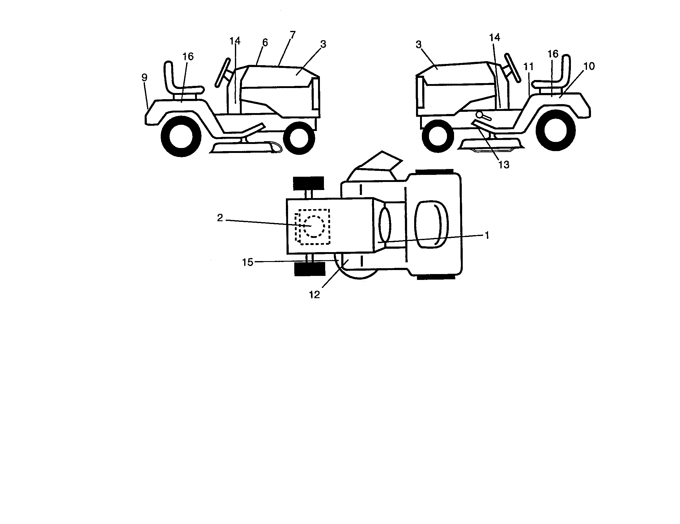 Craftsman 917271530 decals diagram