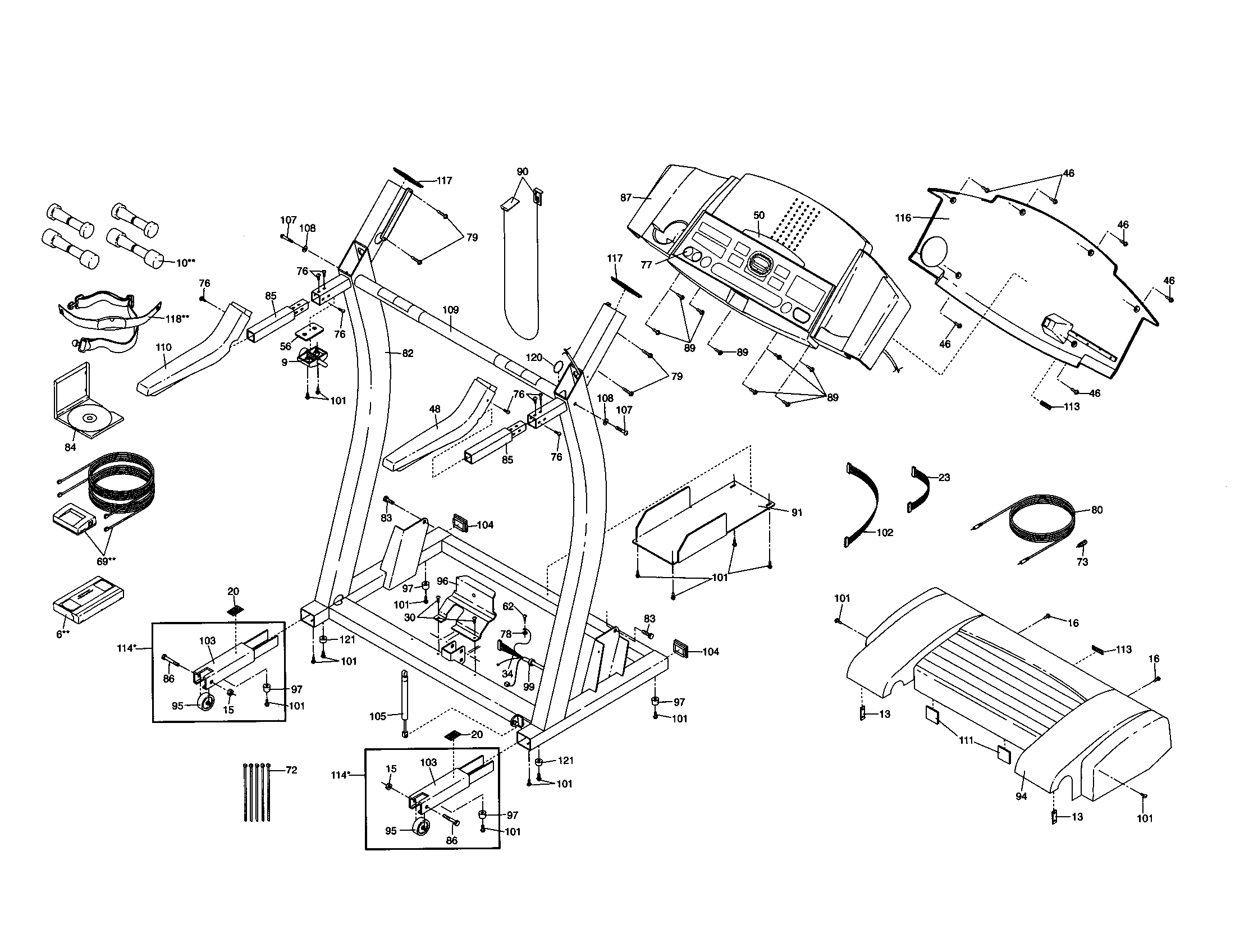 Proform 831299470 console diagram