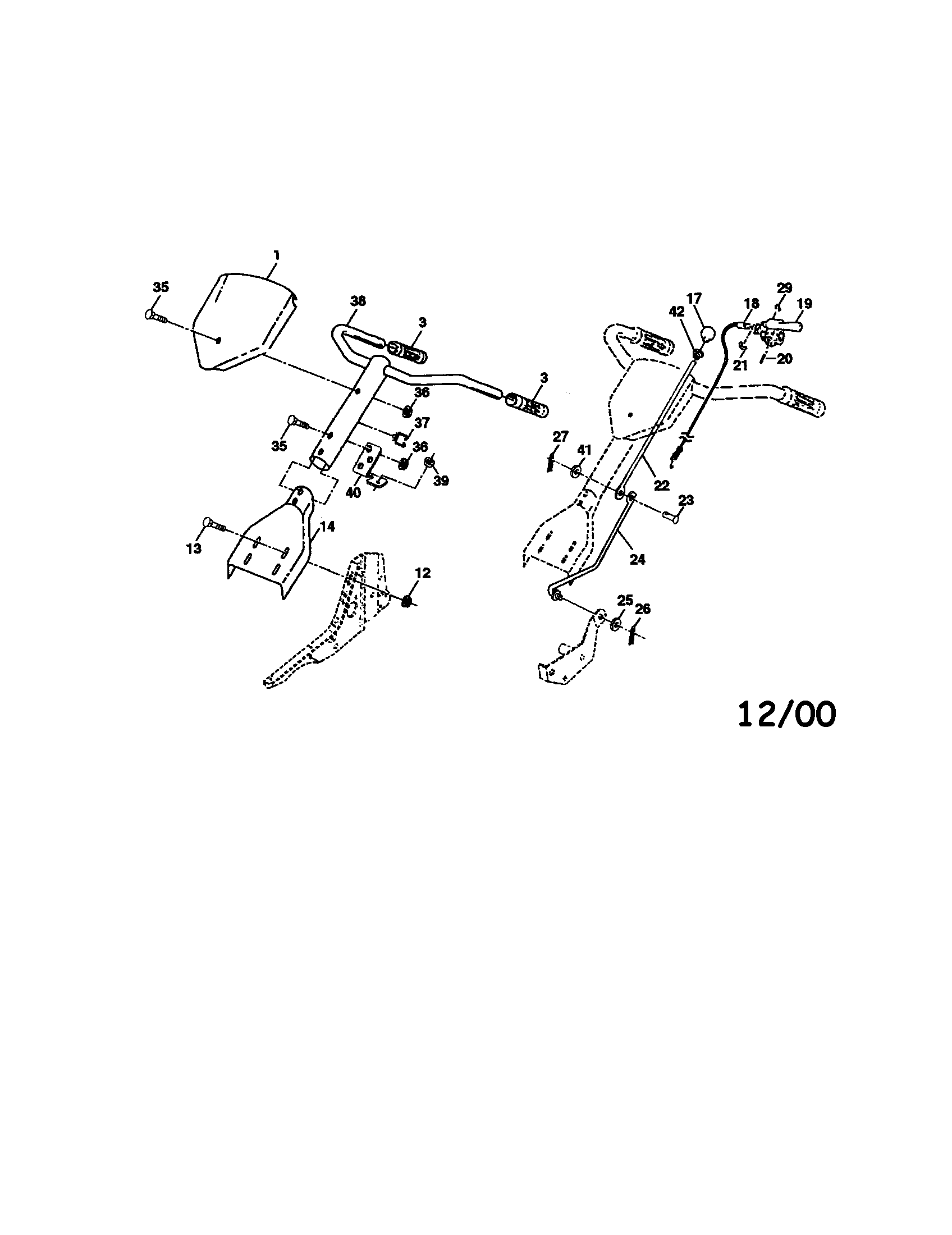 Craftsman 917292490 handles diagram