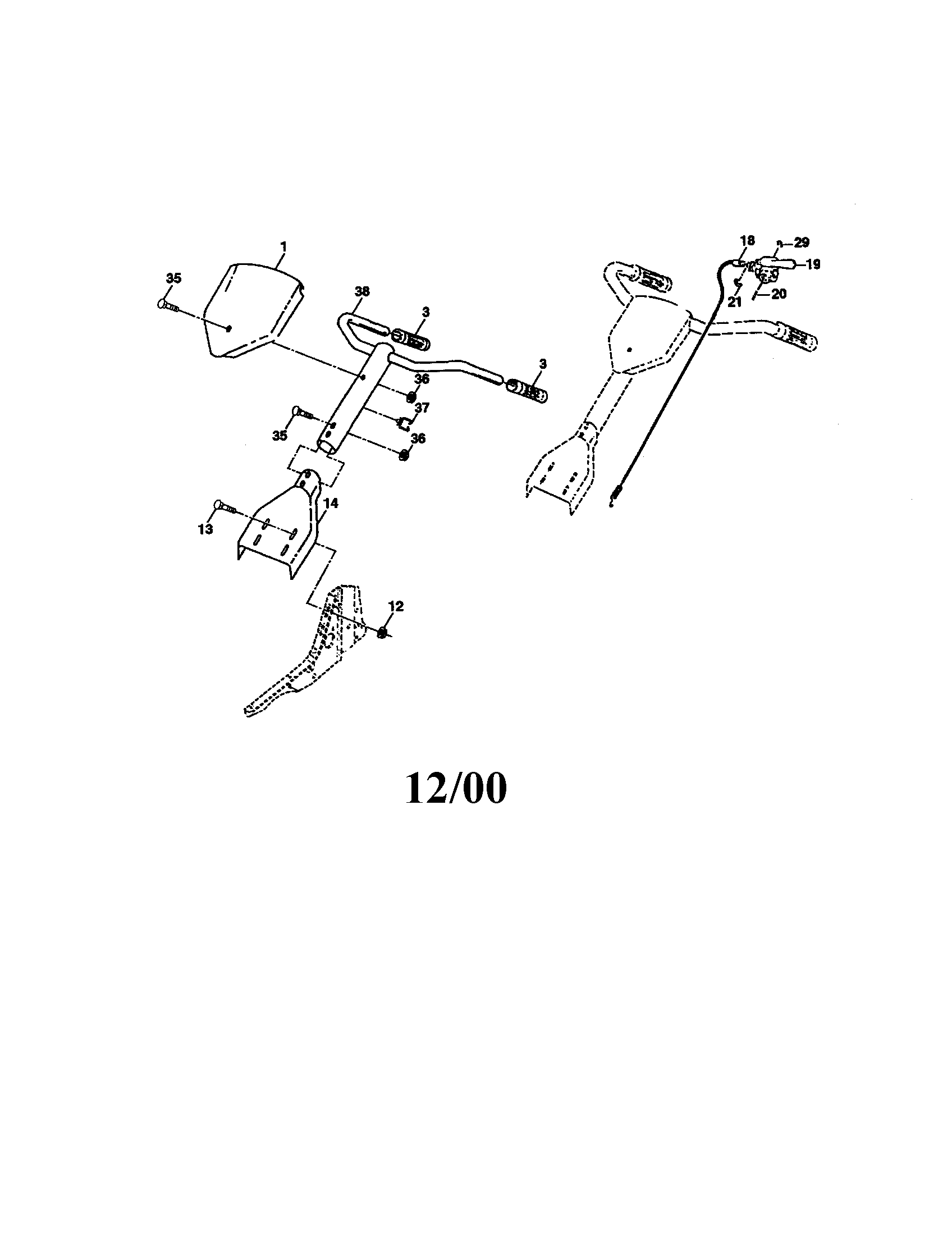 Craftsman 917292480 handles diagram