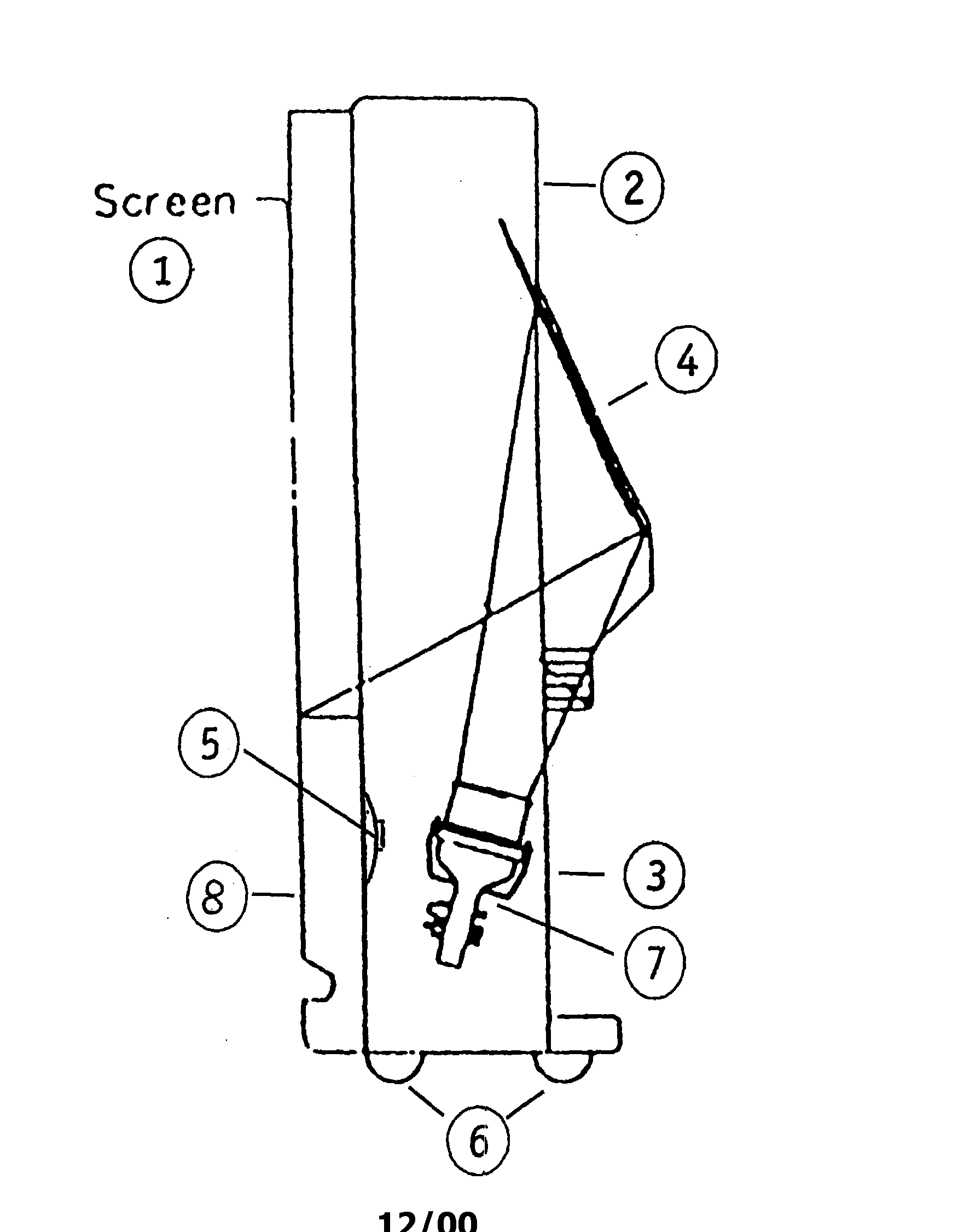 RCA P52810LVLG2 tv diagram