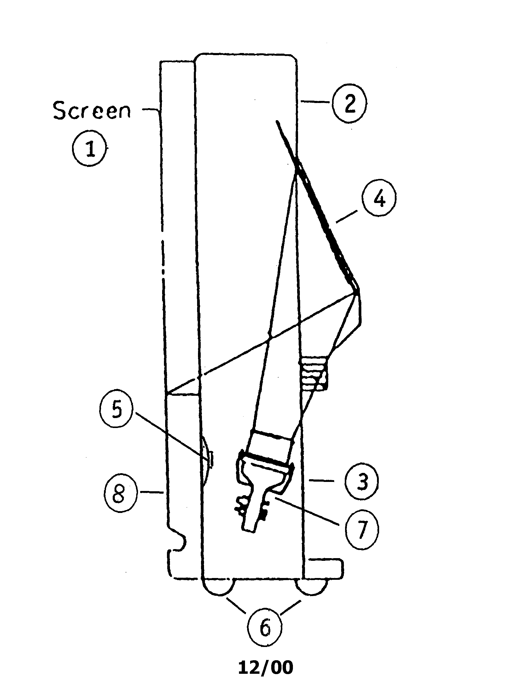 RCA P52812BLYX1 tv diagram