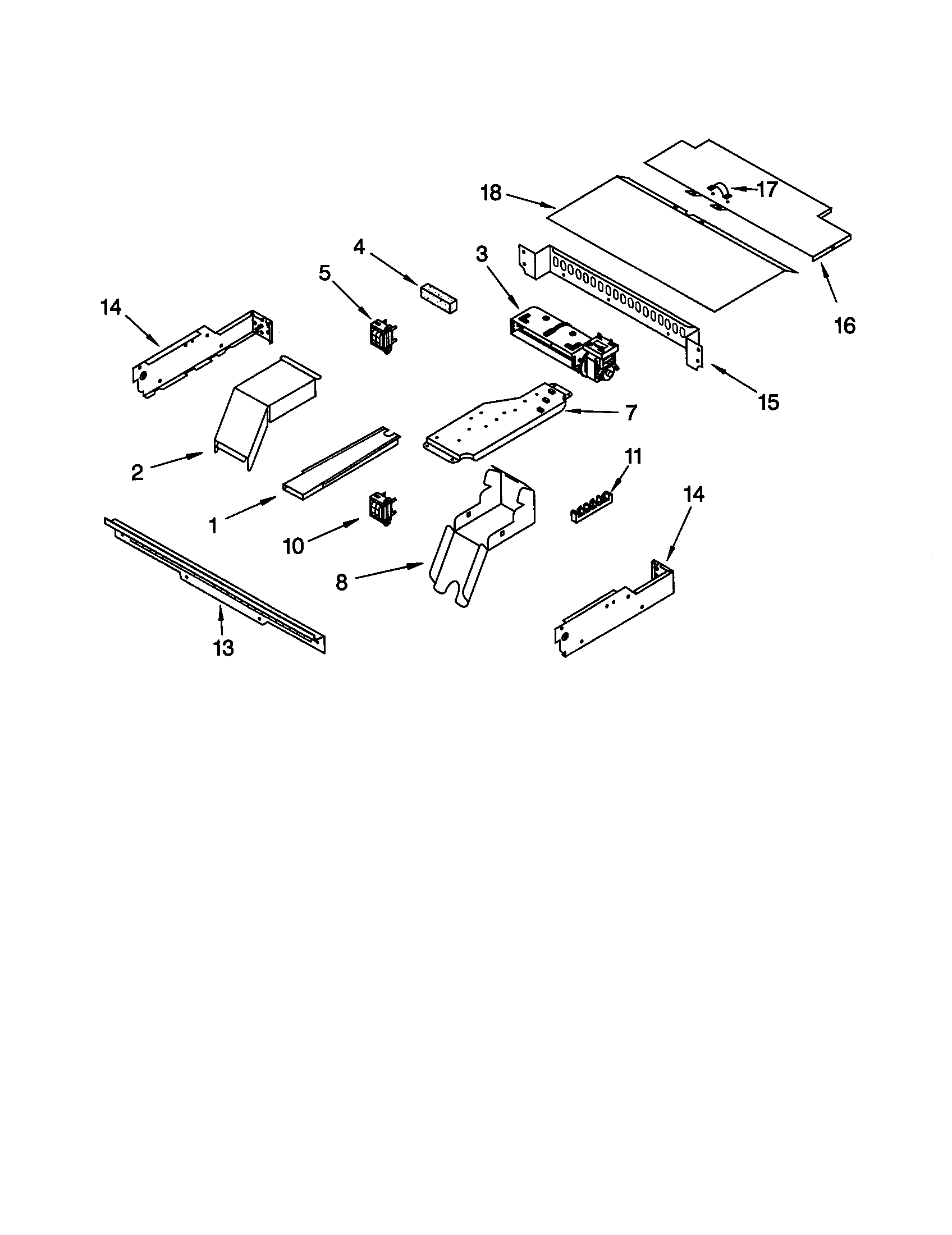 KitchenAid KEBI141DBL10 top venting diagram
