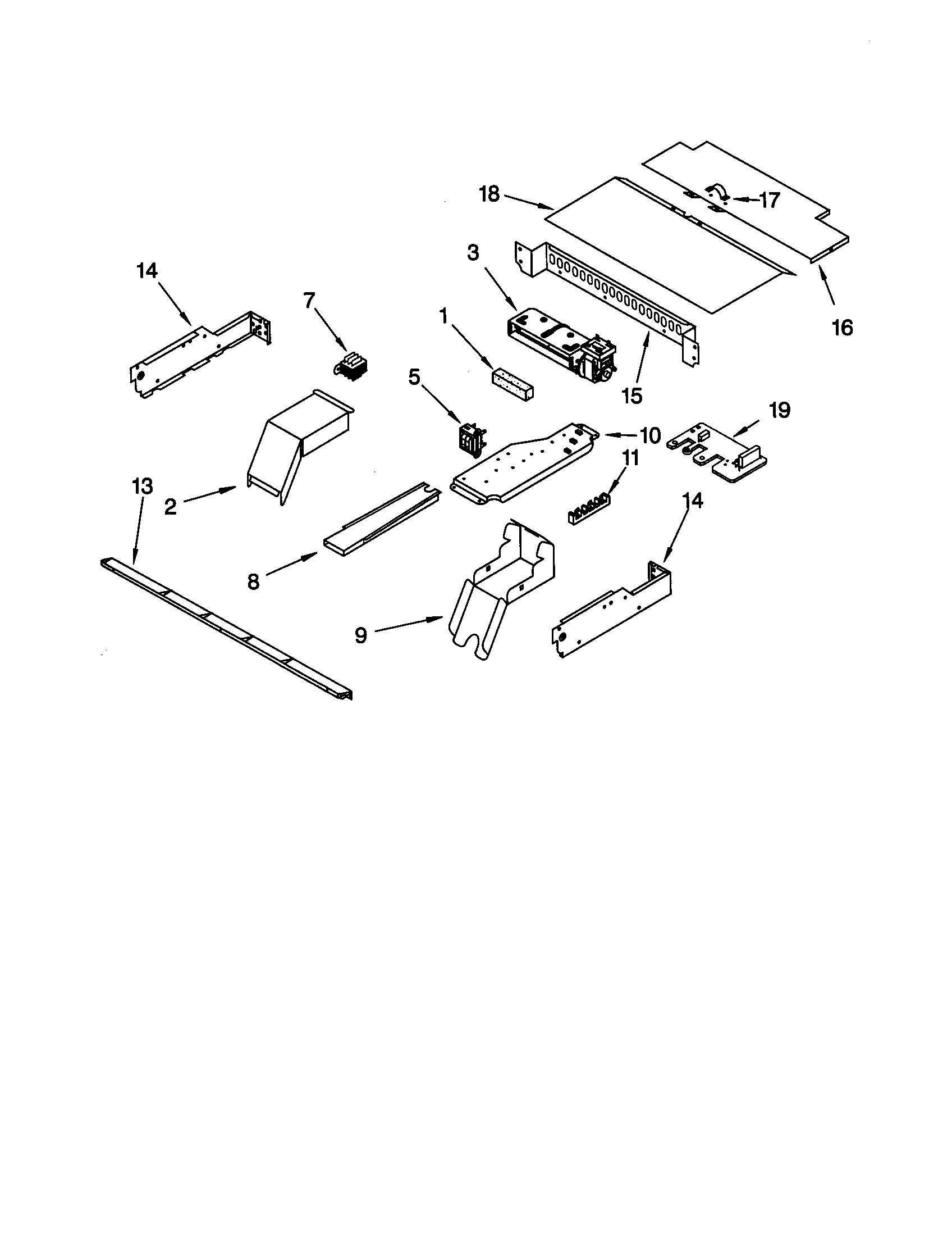 KitchenAid KEBS278DBL10 top venting diagram