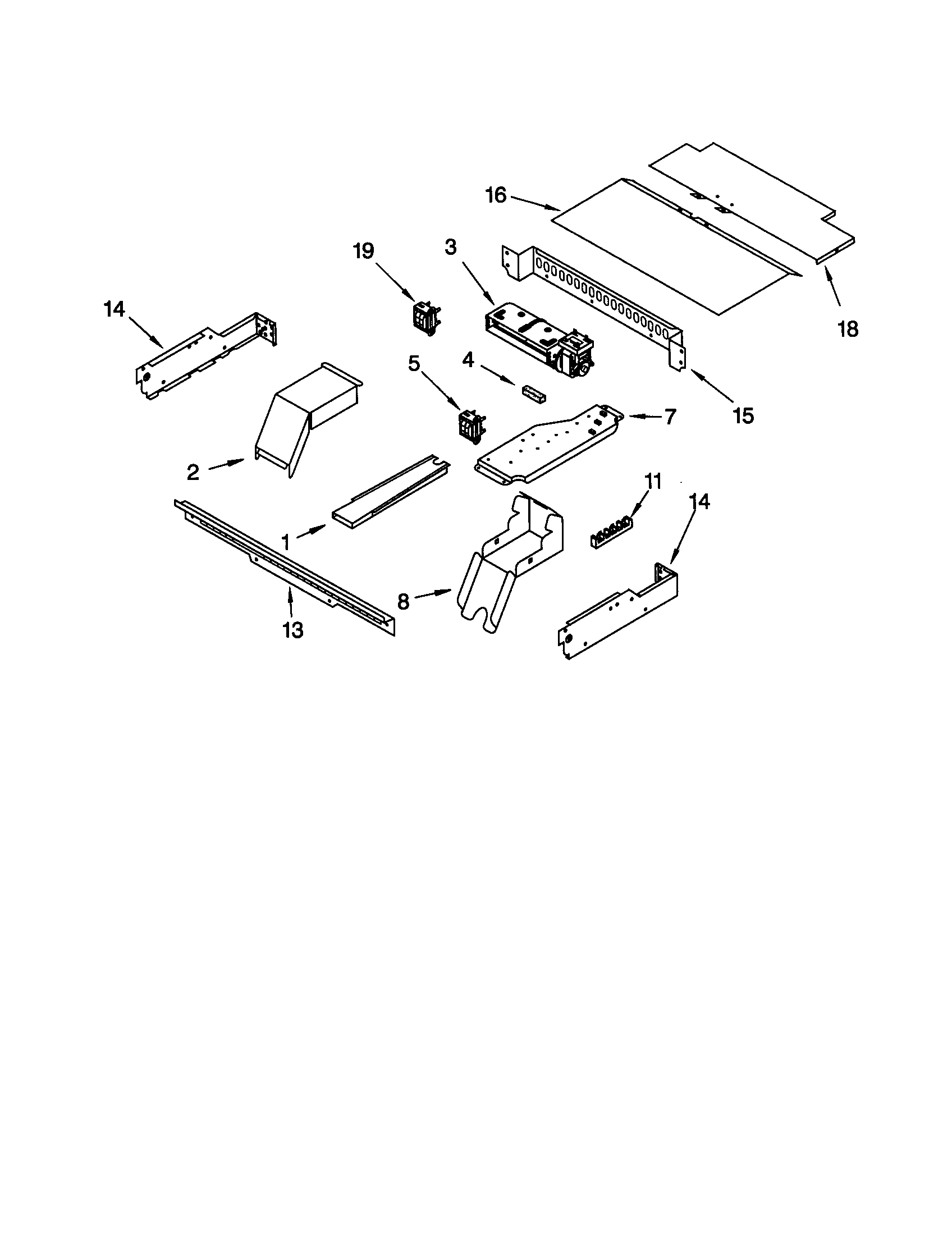 KitchenAid KEBC107HWH1 top venting diagram