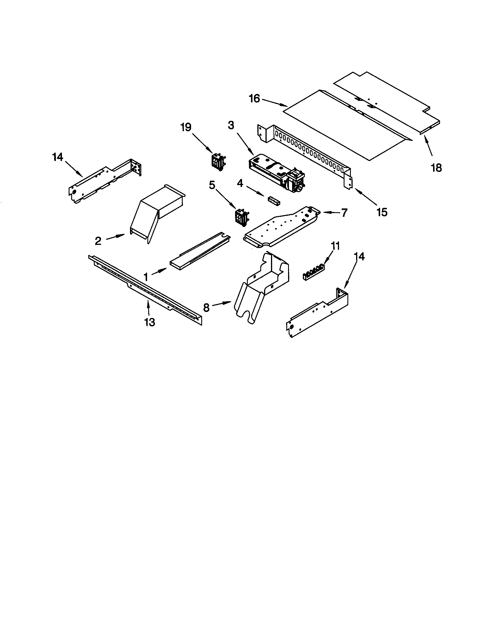 KitchenAid KEBS107DSS10 top venting diagram