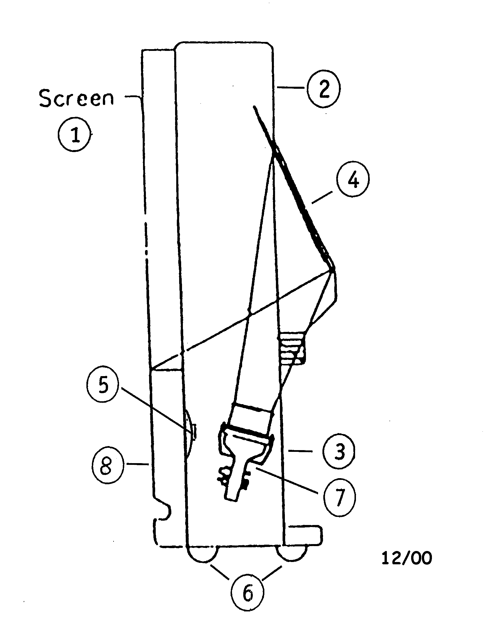 RCA P56924YX2 projection tv diagram