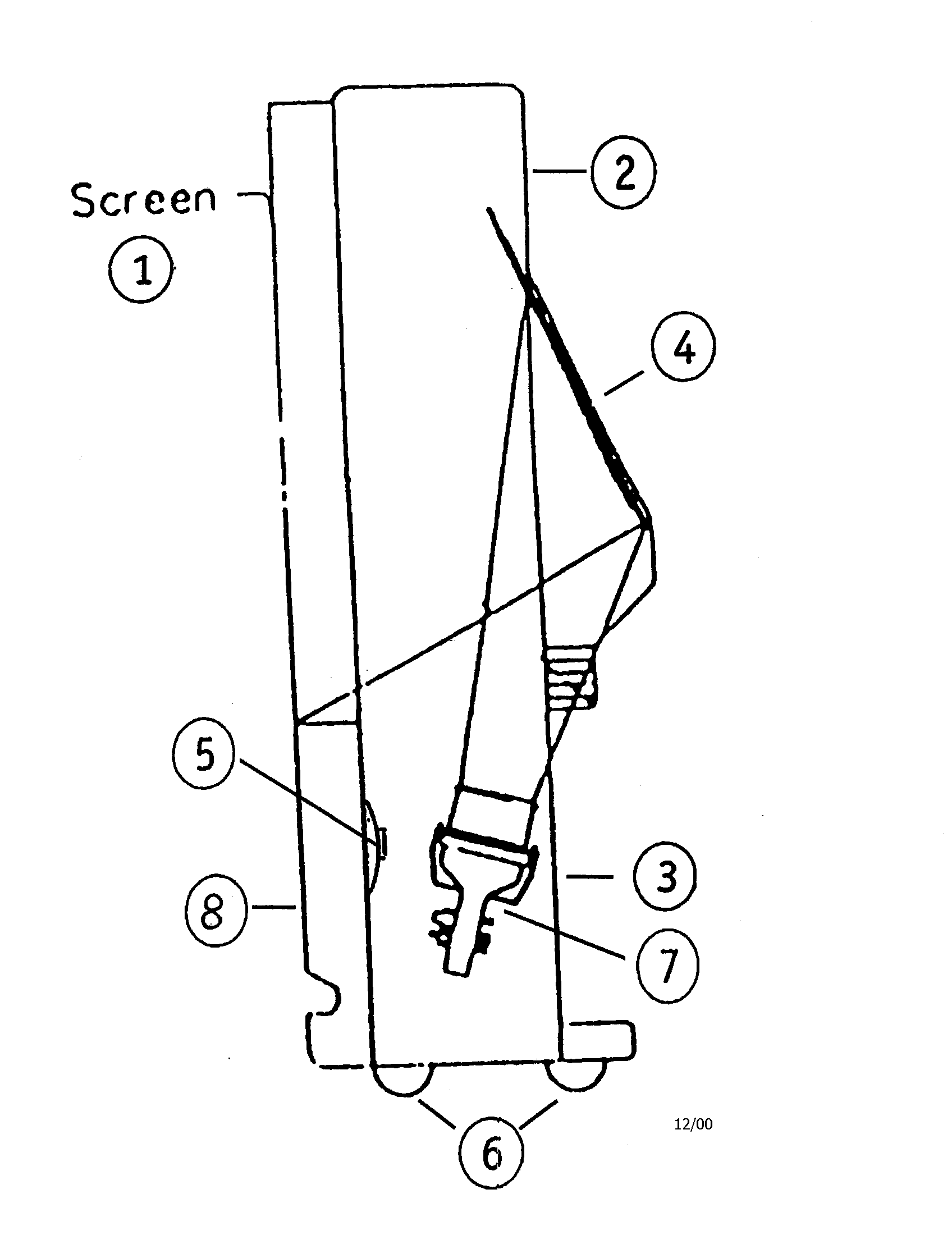 RCA P61830BLLG1 tv diagram