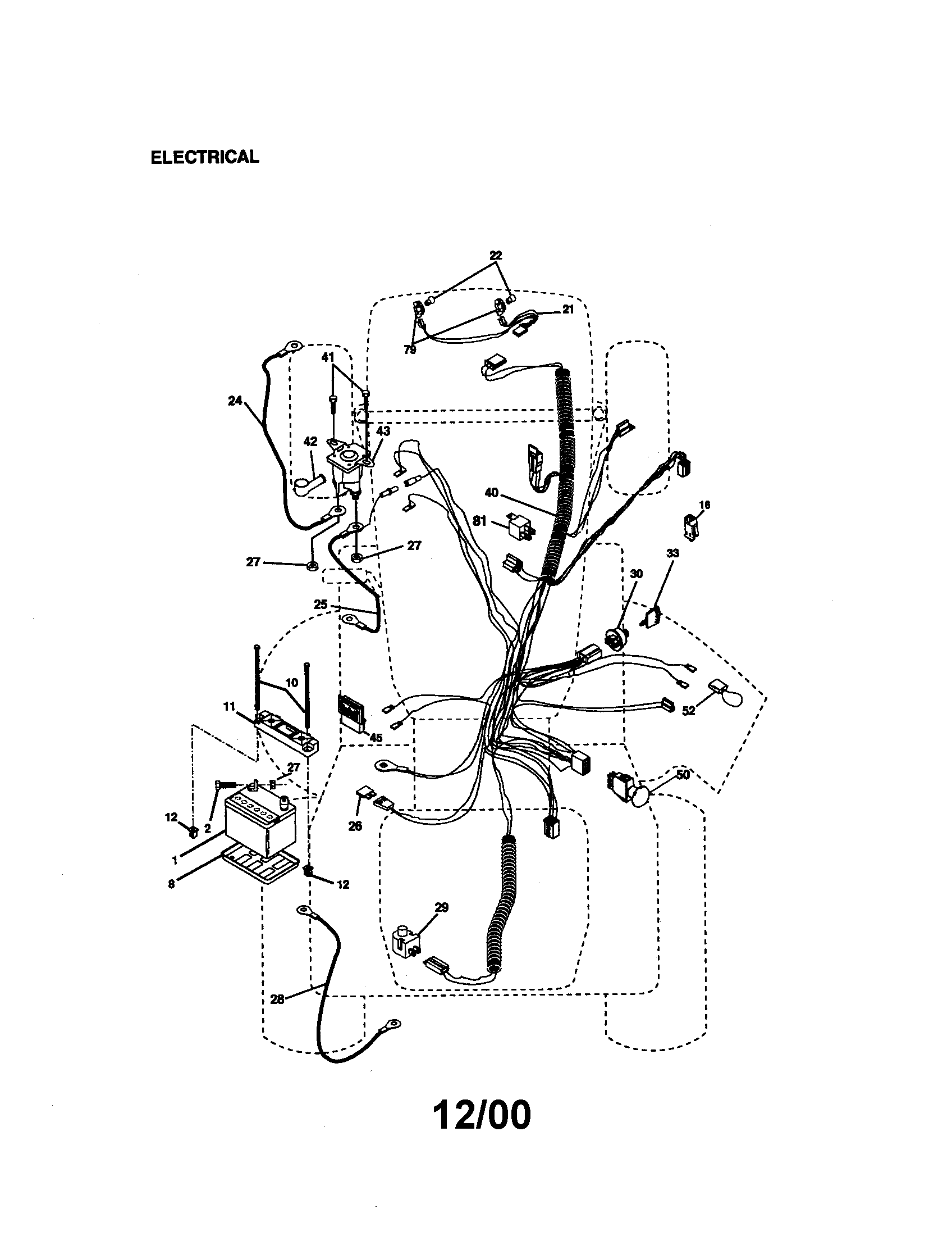 Craftsman 917272953 electrical diagram