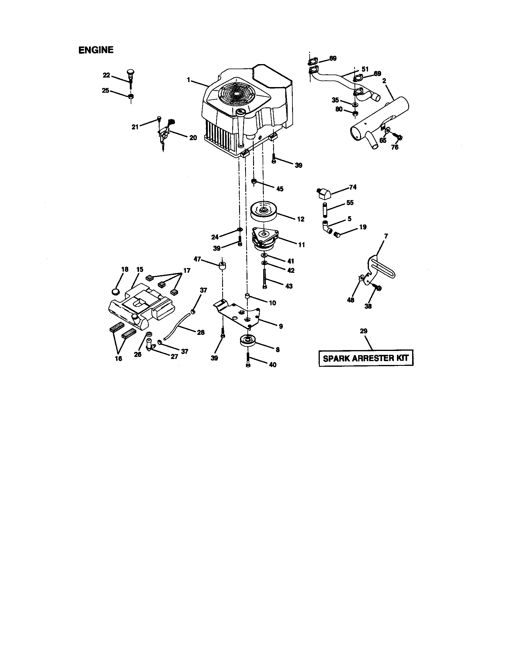 Craftsman 917272953 engine diagram