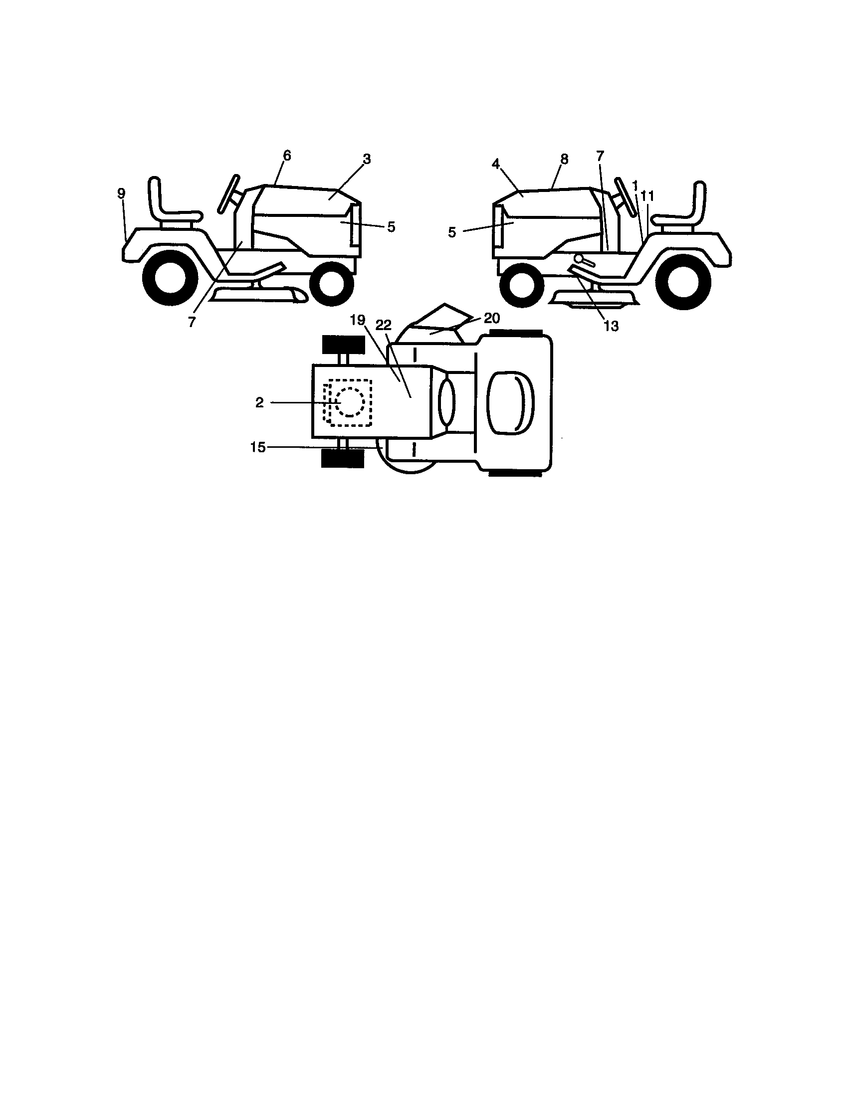 Craftsman 917271830 decals diagram