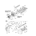 Kenmore 59669279991 ice maker assembly diagram