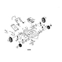 Craftsman 917387530 rotary lawn mower diagram