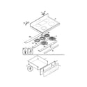 Kenmore 79095651000 top/drawer diagram