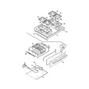 Kenmore 79075657001 top/drawer diagram