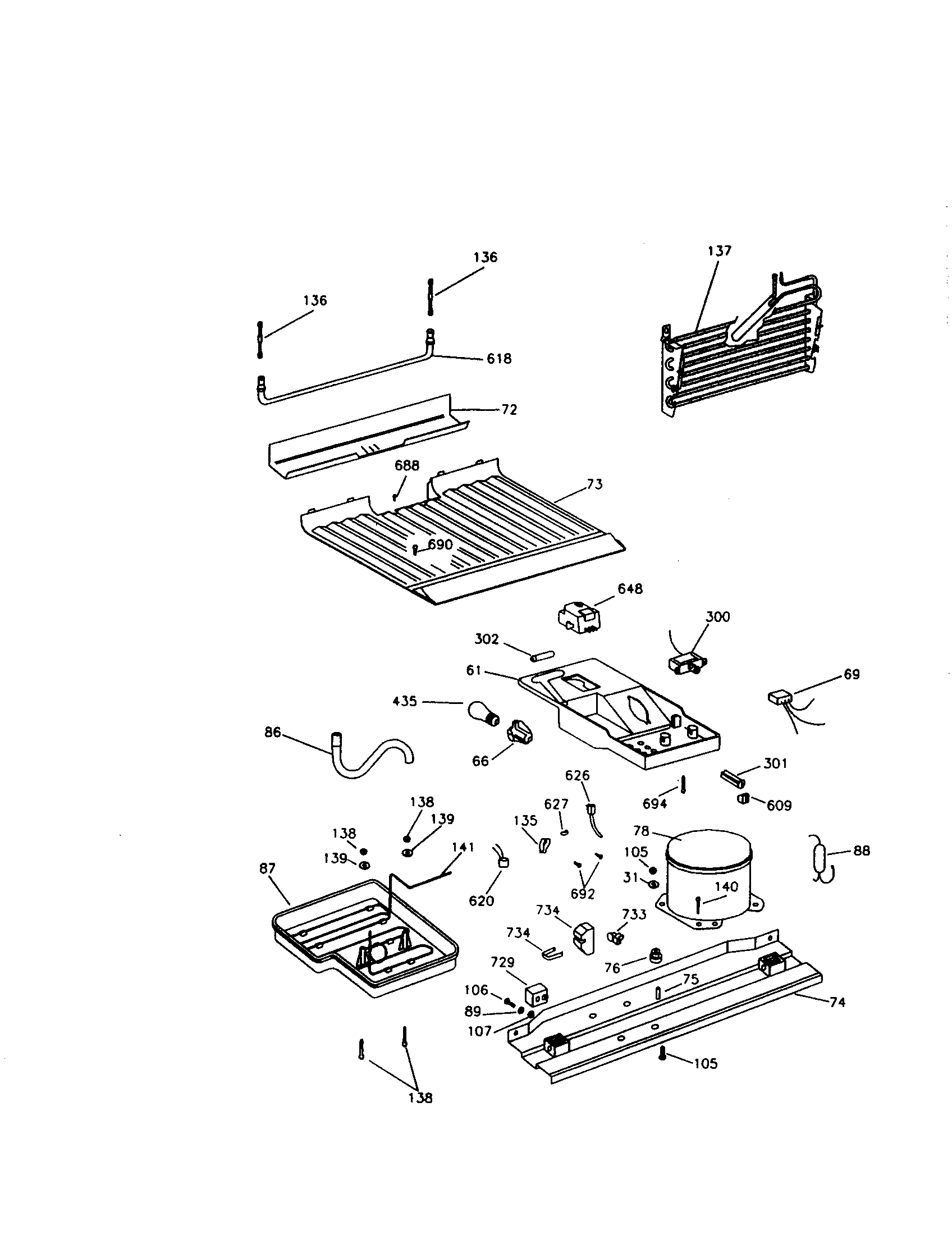 Kenmore 36337408790 compressor diagram