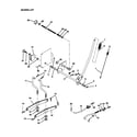 Poulan PR17H42STA mower lift diagram