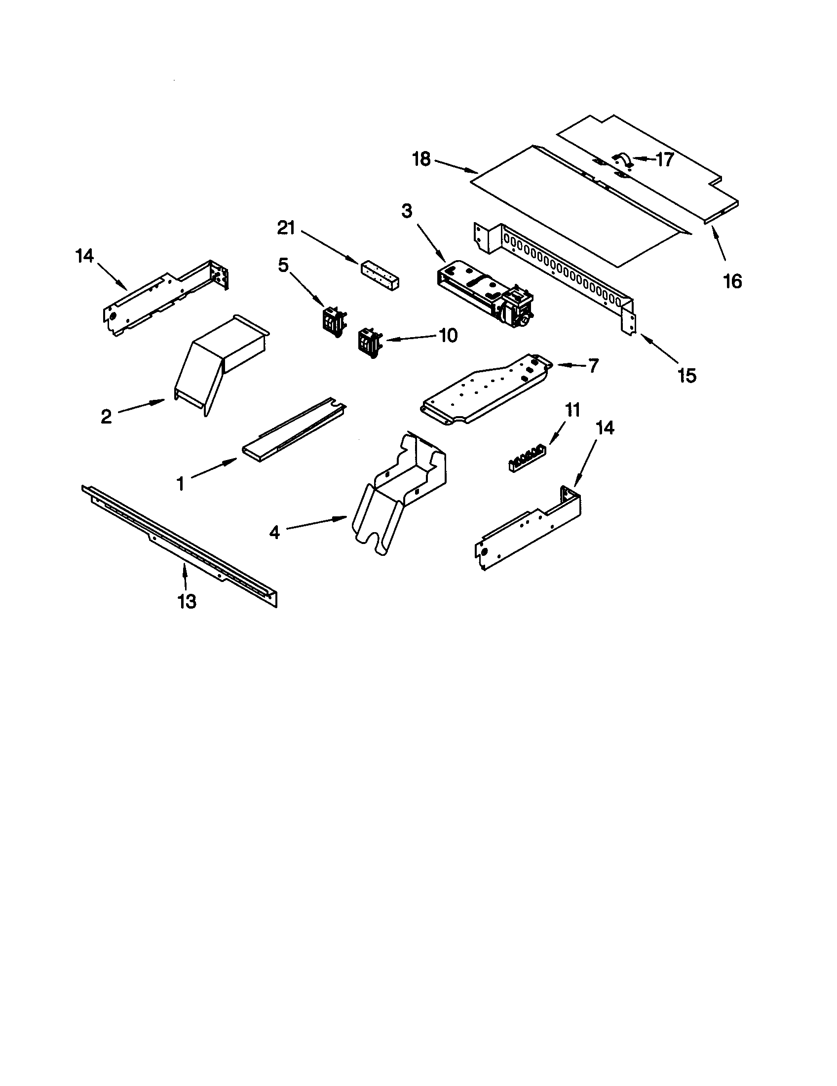 KitchenAid KEBS177DSS8 top venting diagram