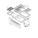 Kenmore 66575822000 drawer and broiler diagram