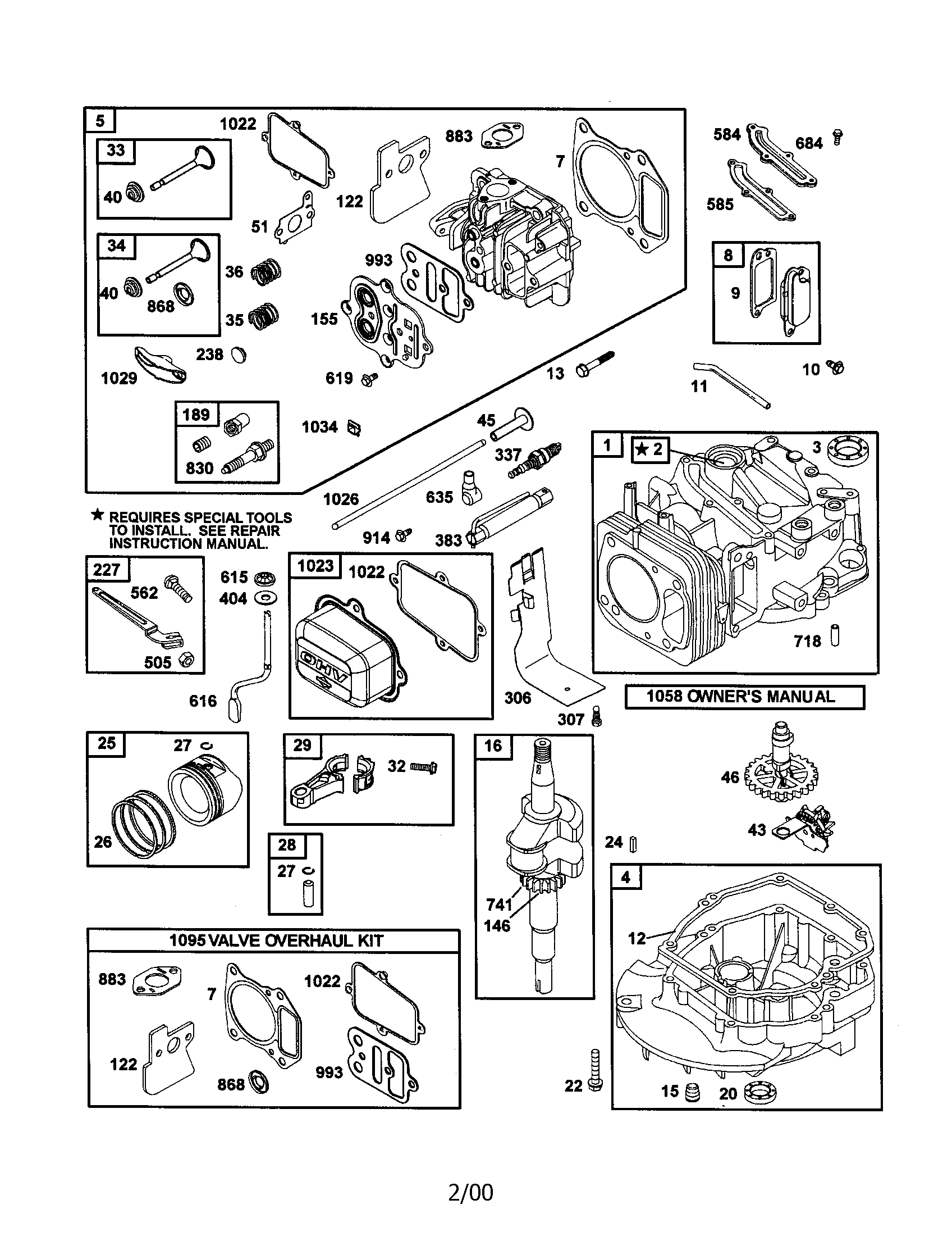 Craftsman 917377800 cylinder head diagram