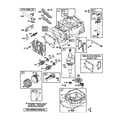 Briggs & Stratton 12H807-2632-B1 cylinder assembly diagram