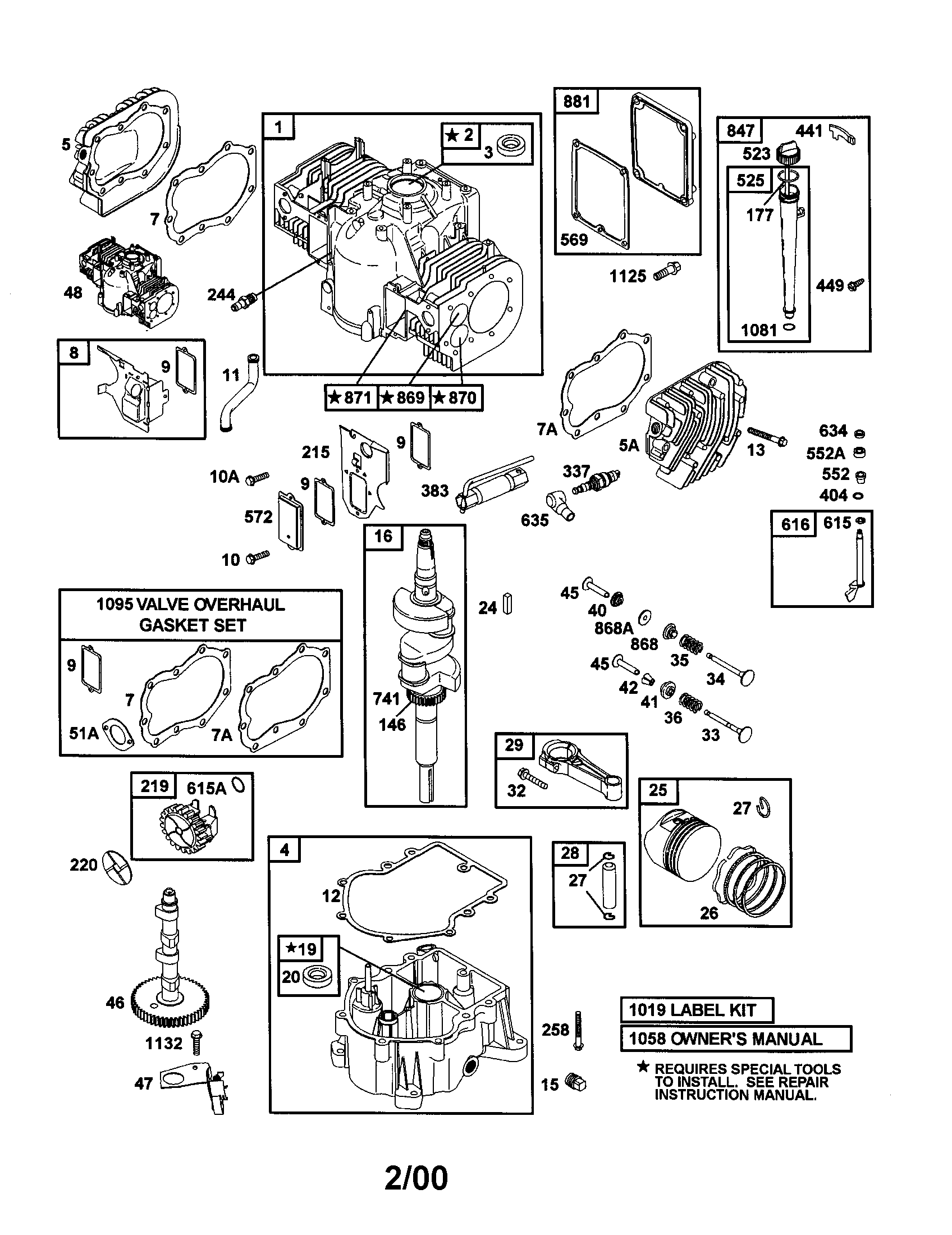 Craftsman 917270912 cylinder assembly diagram