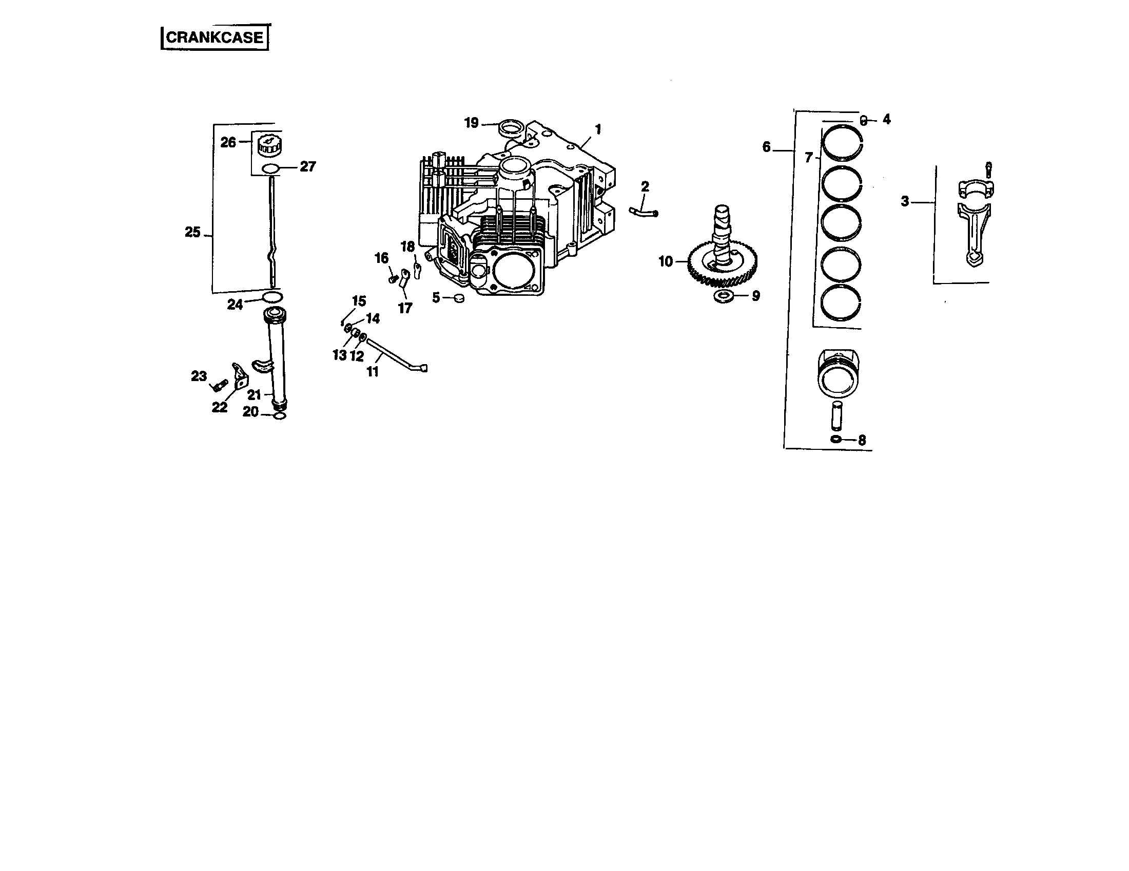 Craftsman 917259860 crankcase diagram