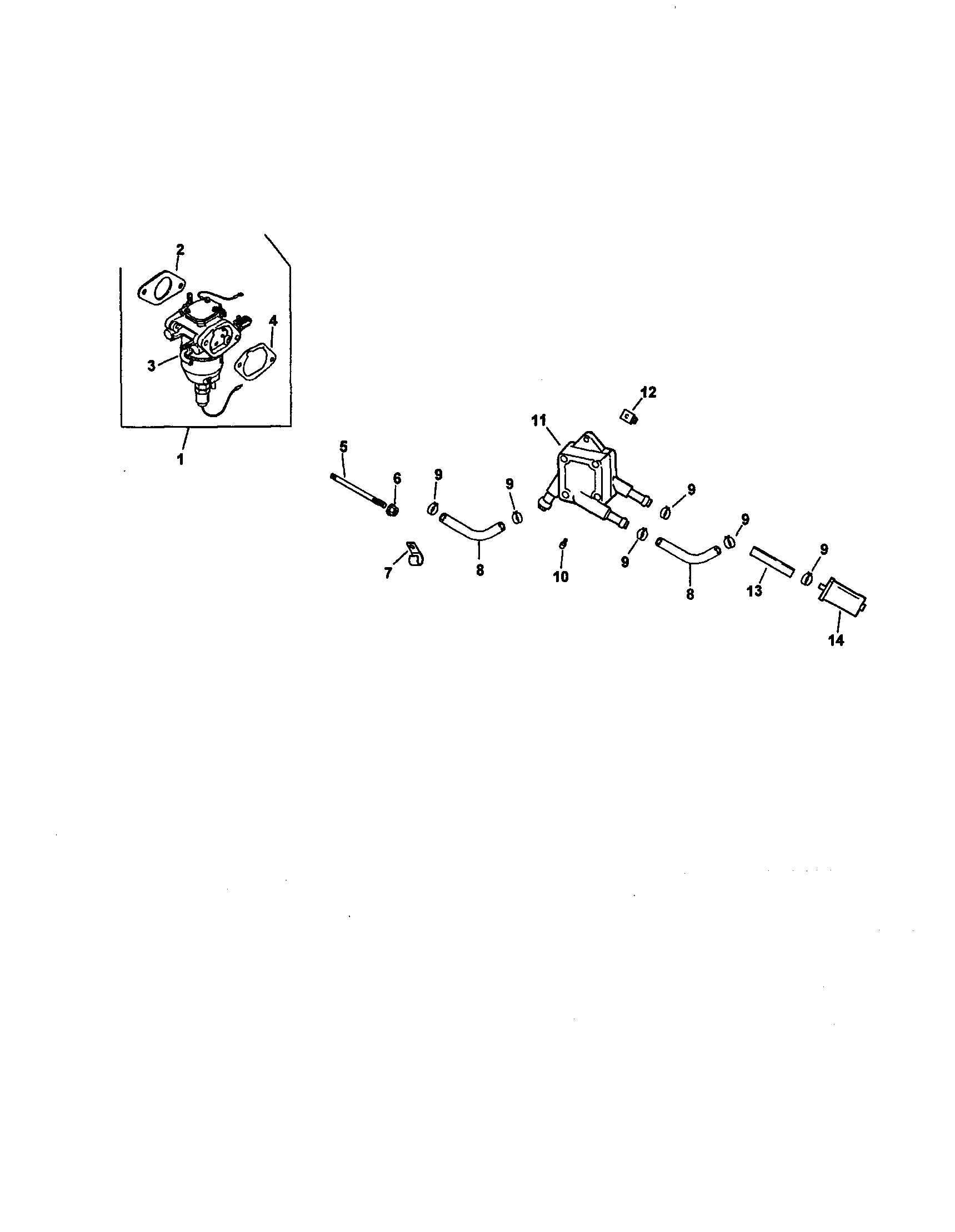 Craftsman 917259090 fuel system diagram