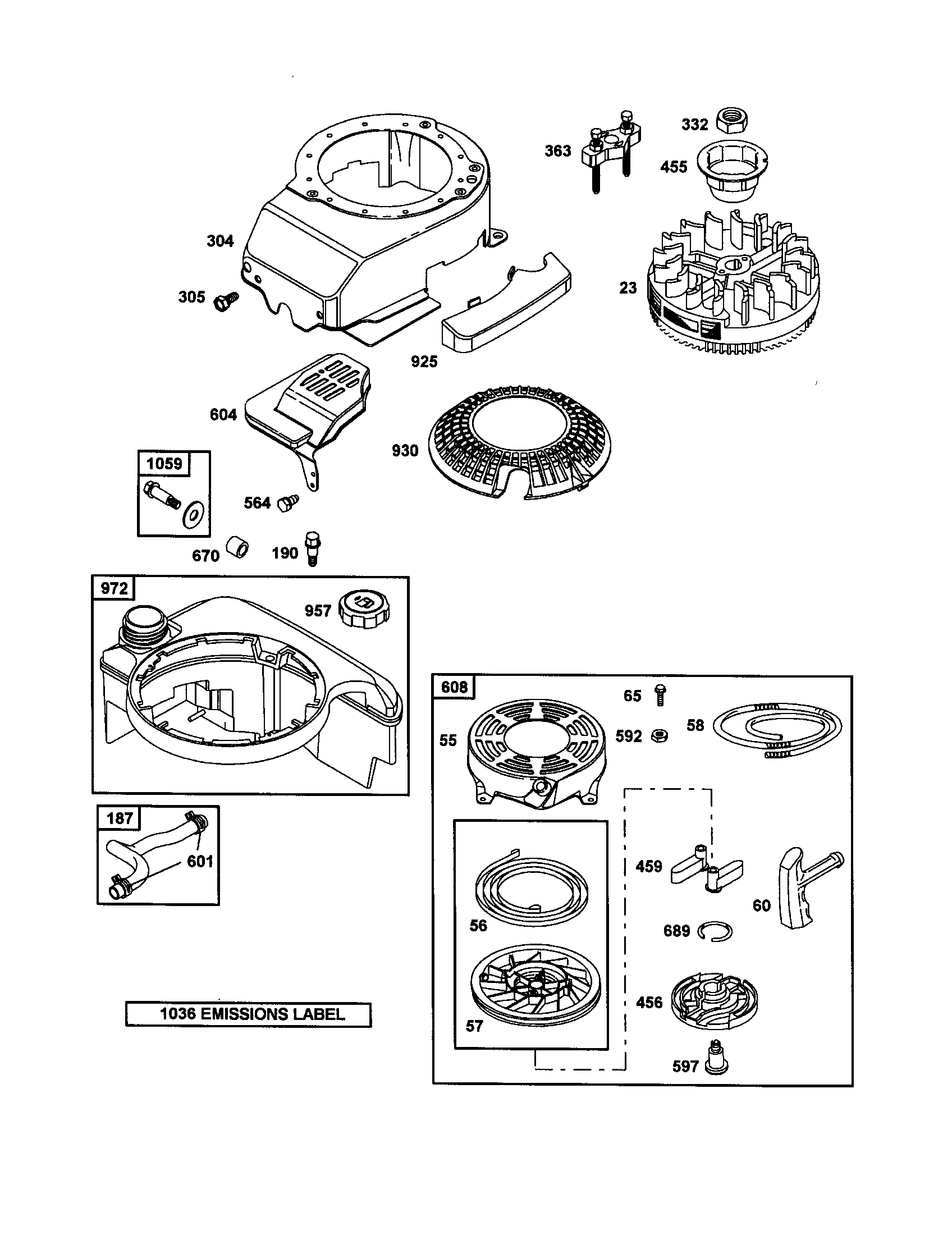 Craftsman 917376750 blower diagram