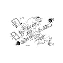 Craftsman 917377545 rotary lawn mower diagram