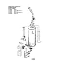 Kenmore 153335845 water heater diagram