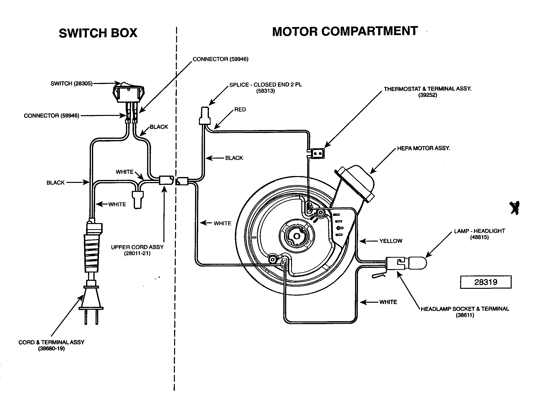 Eureka S4180AT wiring diagram