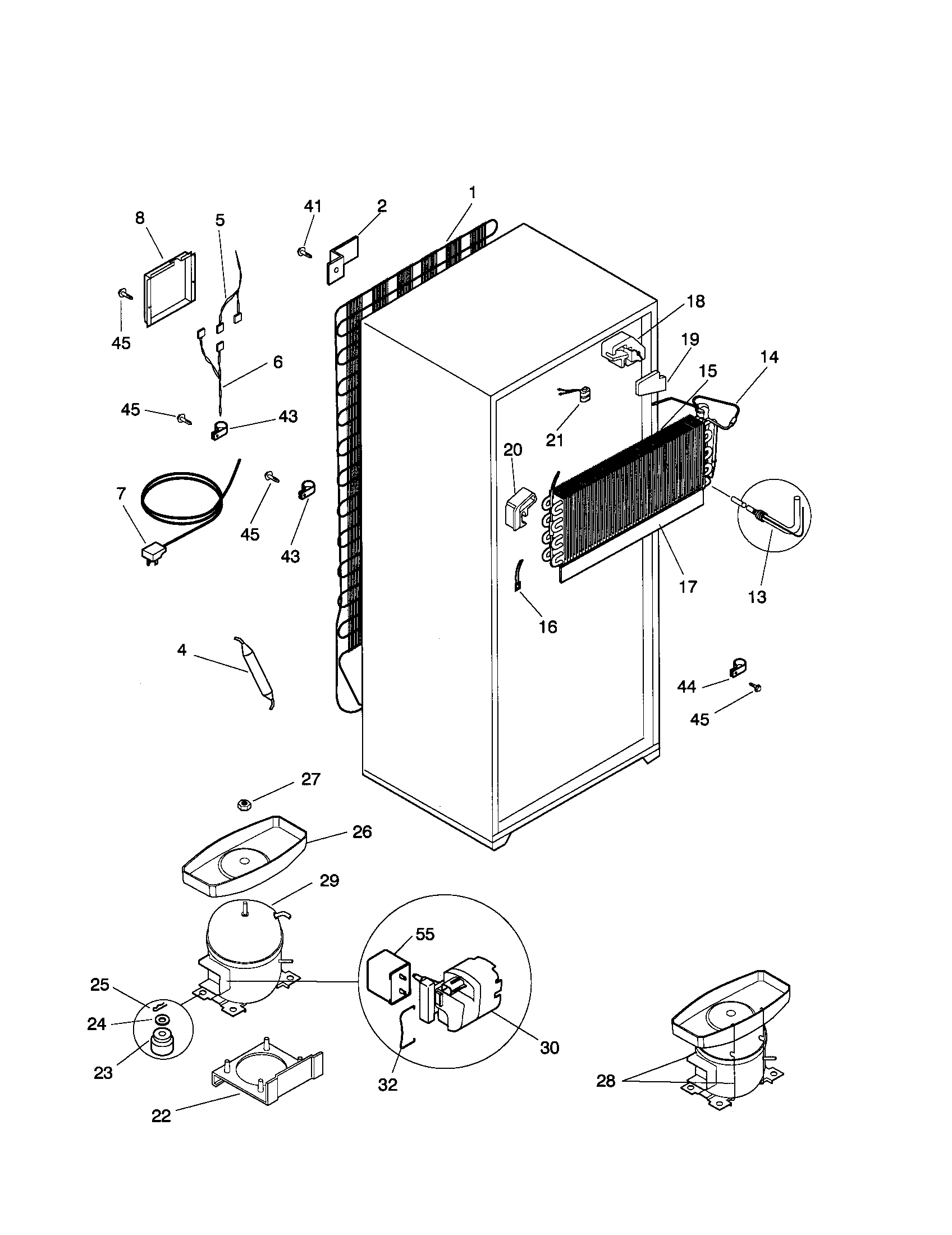 Kenmore 25338640896 system diagram
