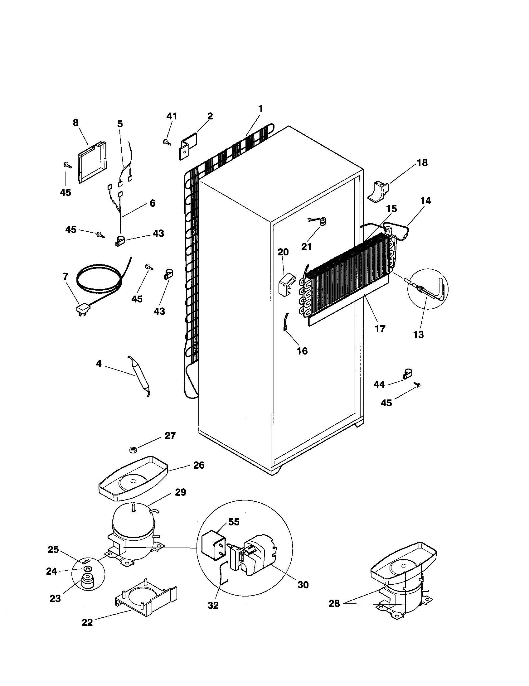 Kenmore 25360157992 system diagram
