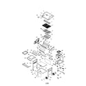Kenmore 141157951 gas grill assembly diagram