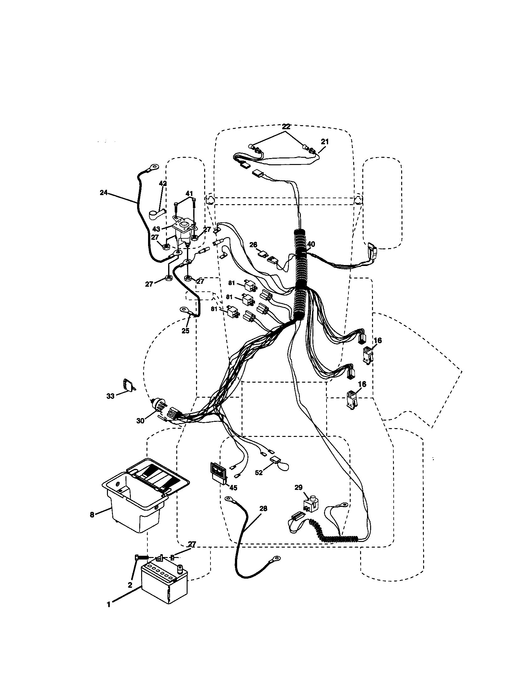 Craftsman 917271141 electrical diagram