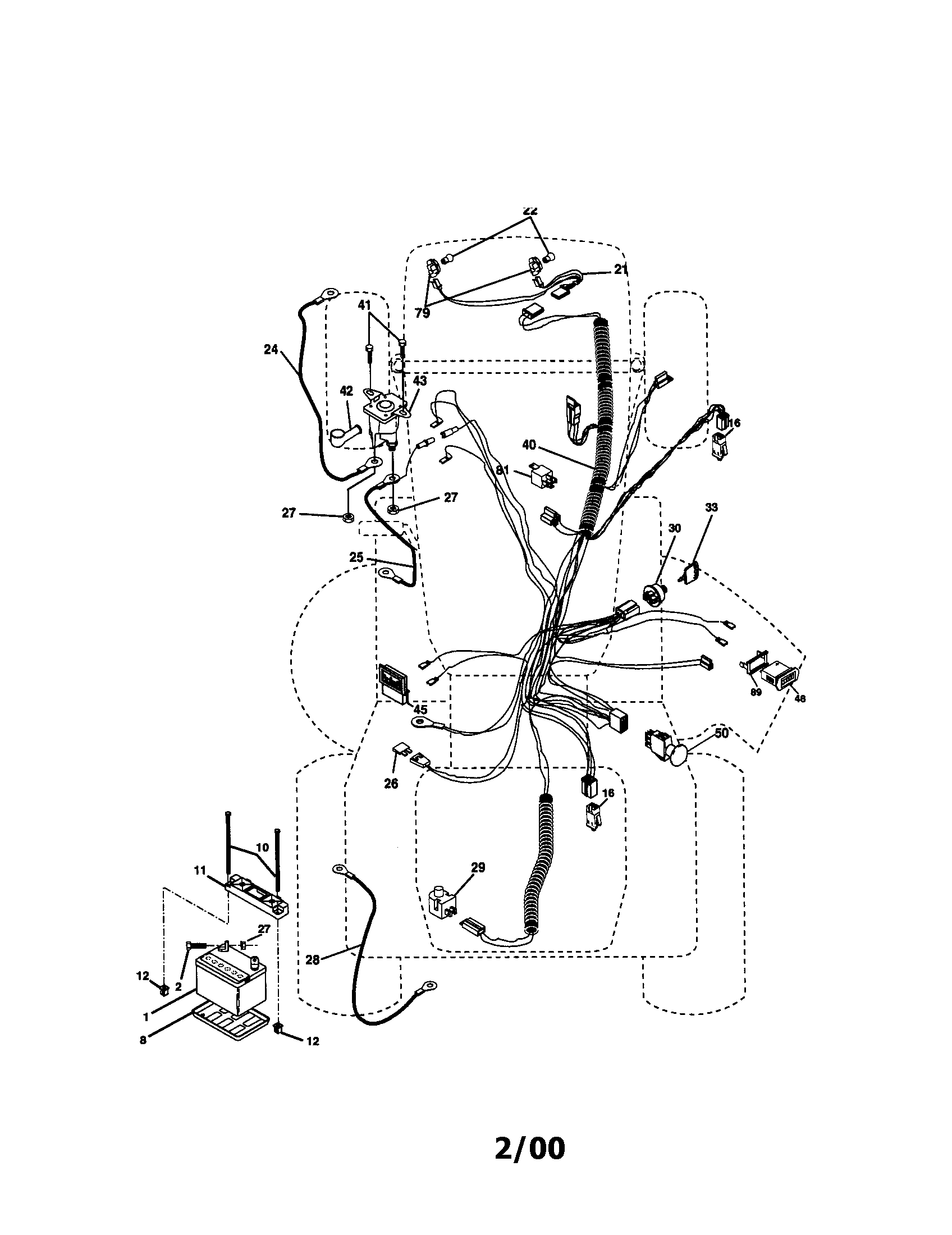Craftsman 917273223 electrical diagram