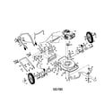 Craftsman 917379490 rotary lawn mower diagram