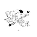 Craftsman 917377380 rotary lawn mower diagram