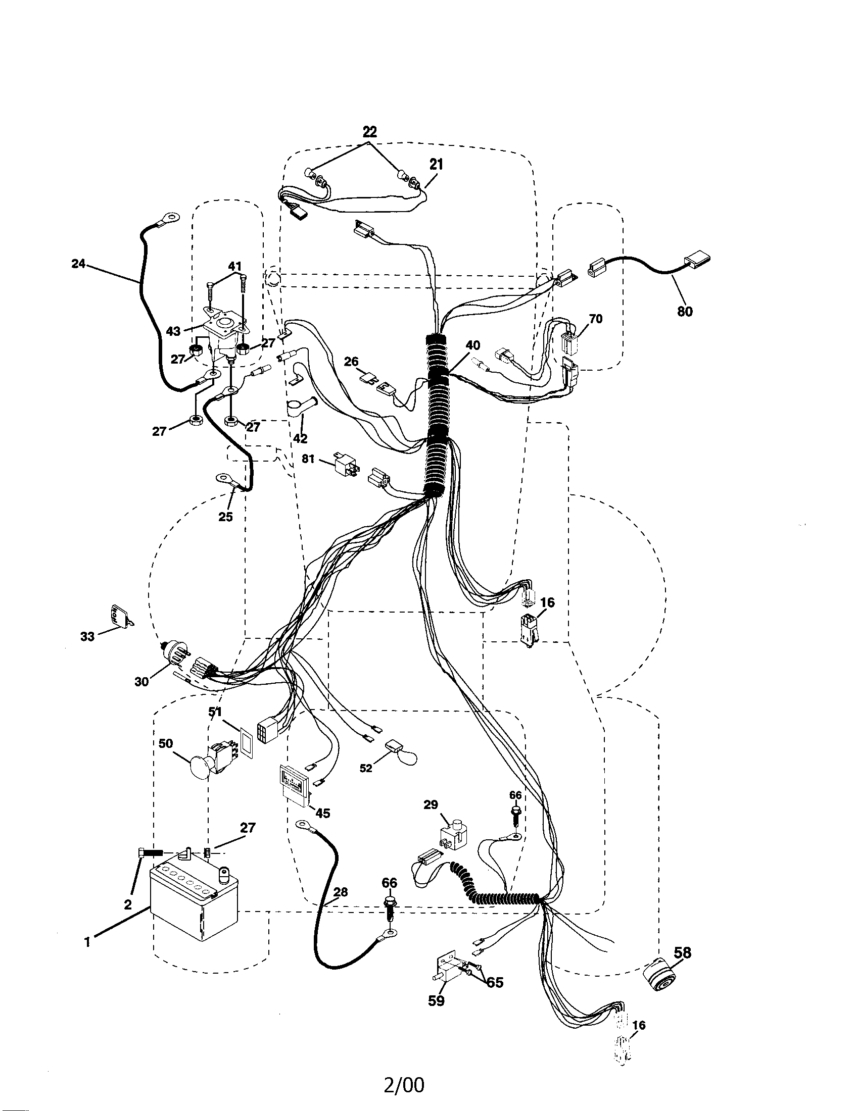 Craftsman 917259110 electrical diagram