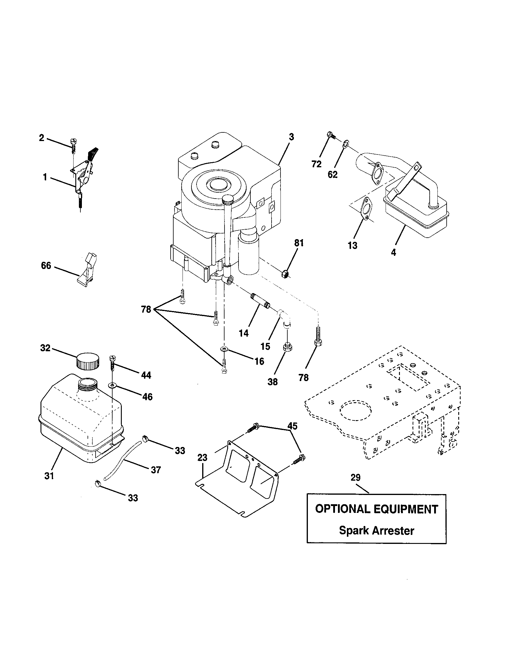 Craftsman 917259110 engine diagram