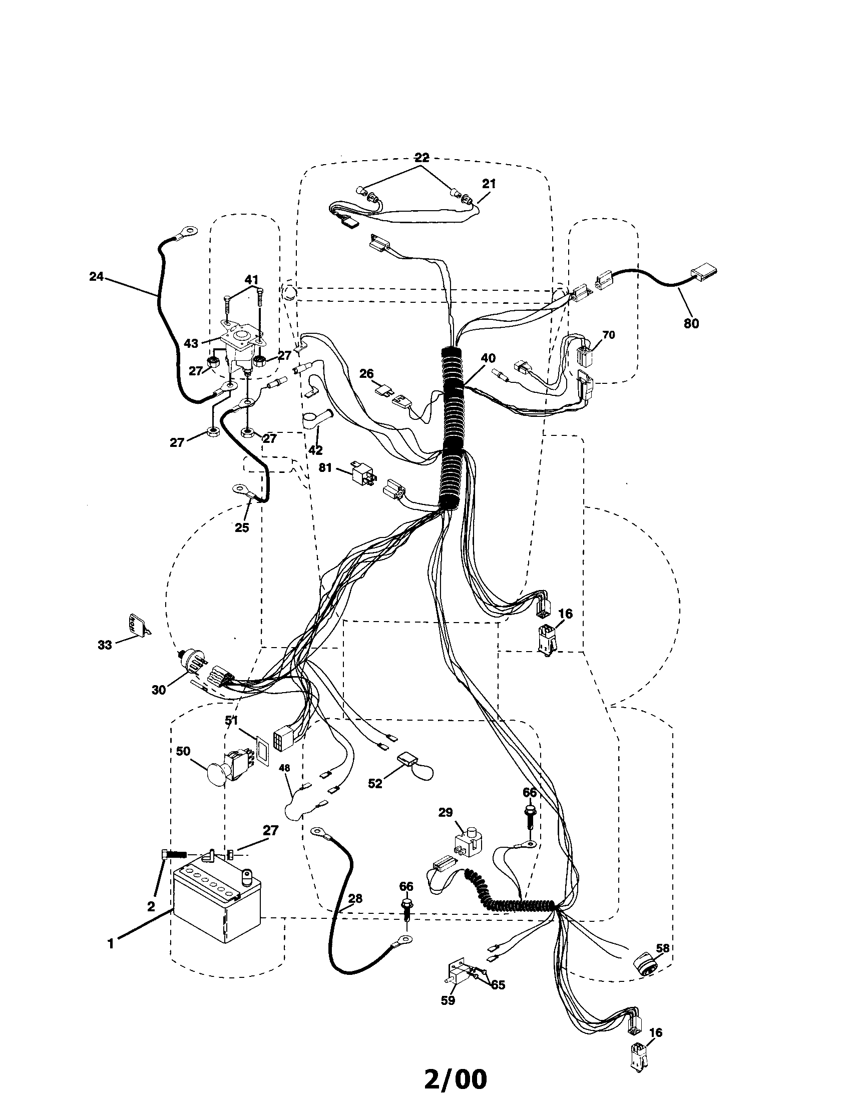Craftsman 917259120 electrical diagram